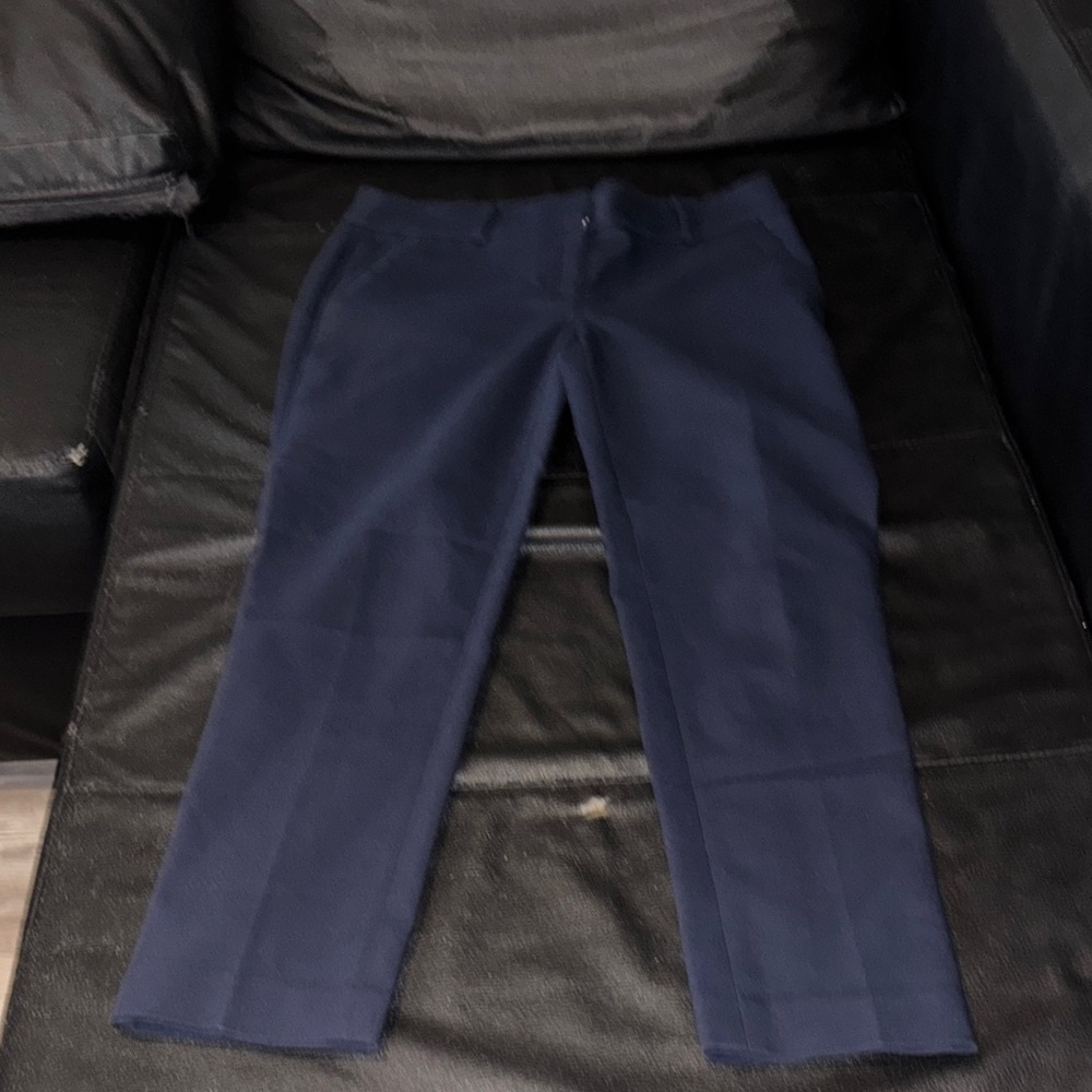 LOFT Women's Navy Ankle Pants
